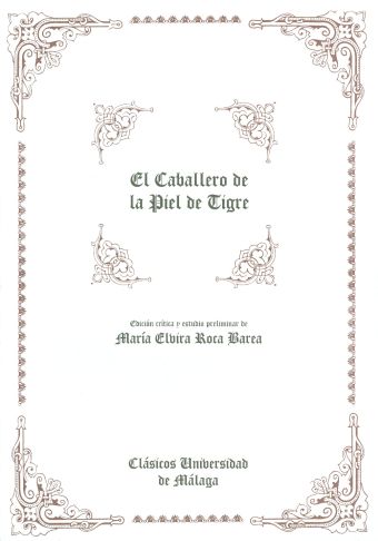 EL CABALLERO DE LA PIEL DE TIGRE