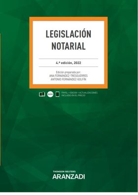 Legislación Notarial (Papel + e-book)