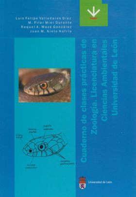 Cuadernos de clases prácticas de zoología: Licenciatura en Ciencias Ambientales