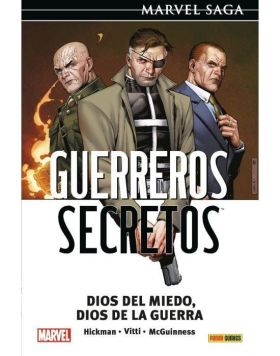 Marvel saga guerreros secretos. dios del miedo, dios de la guerra