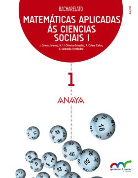 Matemáticas aplicadas ás Ciencias Sociais I. Bacharelato. Anaya + Dixital.