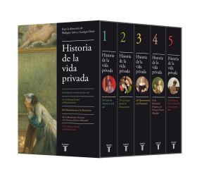 ESTUCHE HISTORIA DE LA VIDA PRIVADA ( 5 VOLUMENES