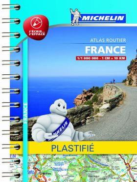 MINI-ATLAS FRANCIA PLASTIFICADO 2017