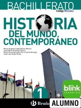Código Bruño Historia del Mundo Contemporáneo 1 Bachillerato digital alumno +