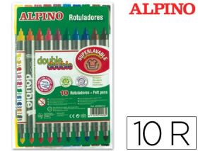 10 ROTULADORES ALPINO DOUBLE DOUBLE ALPINO - MASATS