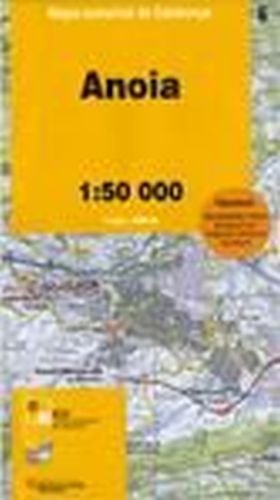 Mapa comarcal de Catalunya 1:50 000 - 06 - Anoia (7a edició)