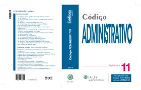 Código Administrativo 2011