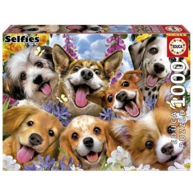 PUZZLE 1000 SELFIE DE PERRITOS FSC( EDUCA