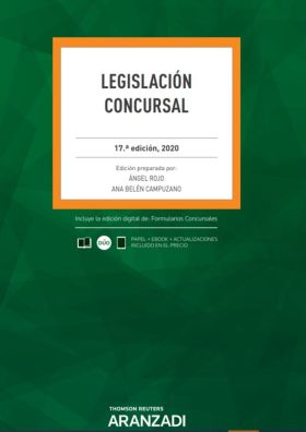 LEGISLACION CONCURSAL 17ª ED. 2020