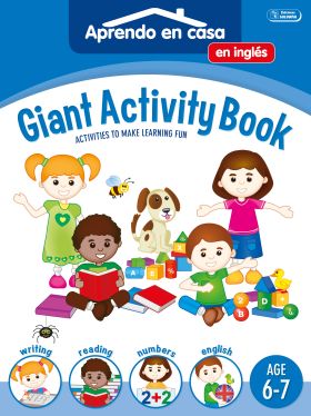 GIGANT ACTIVITY BOOK (AGE 6-7) APREN