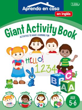 GIGANT ACTIVITY BOOK (AGE 5-6) APREN