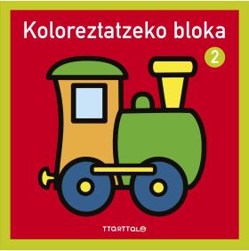 Koloreztatzeko bloka 2. Trena