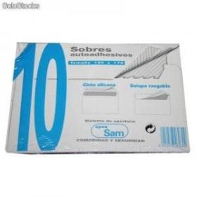 (10) SOBRE SAM 110X220 BLANCO 90G