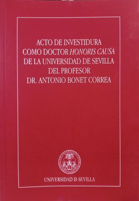 Acto de investidura como Doctor Honoris Causa de la Universidad de Sevilla del P