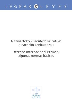 Nazioarteko Zuzenbide Pribatua - Derecho Internacional Privado