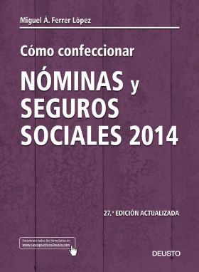 Cómo confeccionar nóminas y seguros sociales 2014