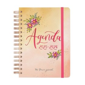 T.FLOWER JOURN.E10 1DP 25-26 ROSA+