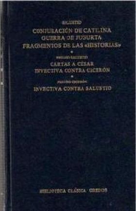 246. Conjuración de catilina. Guerra de Jugurta. Fragmentos de las ""historia"".