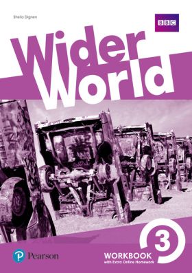WIDER WORLD 3 WORKBOOK WITH EXTRA ONLINE HOMEWORK PACK