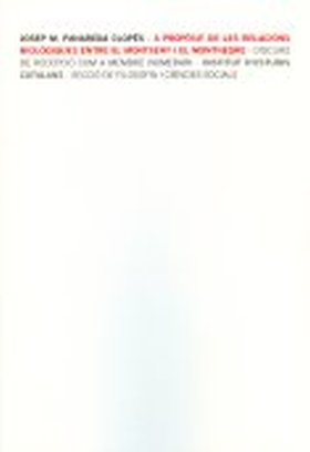 A PROPÒSIT DE LES RELACIONS BIOLÒGIQUES ENTRE EL MONTSENY I EL MONTNEGRE