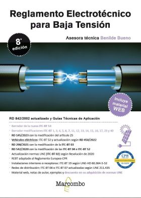 REGLAMENTO ELECTROTECNICO PARA BAJA TENSION 8.ª EDICION