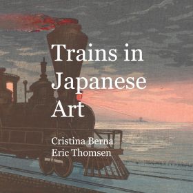 Trains in Japanese Art