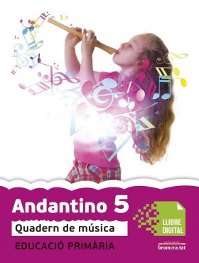 Andantino 5. Quadern de música (Llicència digital)
