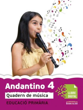 Andantino 4. Quadern de música (Llicència digital)