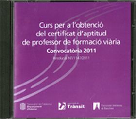 Curs per a l'obtenció del certificat d'aptitud de professor de formació viària