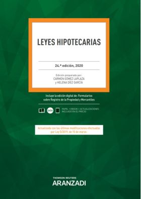 LEYES HIPOTECARIAS 24ª ED. 2020