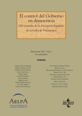 EL CONTROL DEL GOBIERNO EN DEMOCRACIA