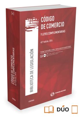 CODIGO COMERCIO Y LEYES COMPLEMENTARIAS 40ªED 2016