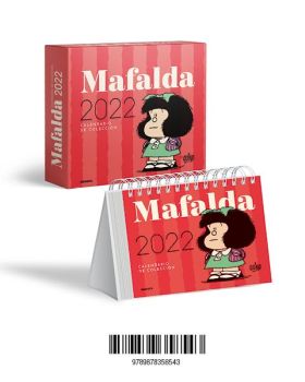 CALENDARIO 2022 MAFALDA CAJA ROJA DE COLECCION