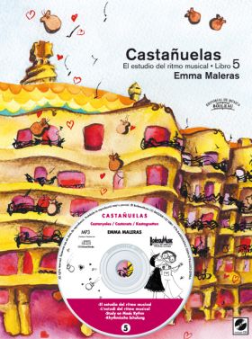 CASTAÑUELAS ESTUDIO DEL RITMO MUSICAL VOL 5 + CD