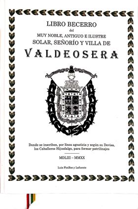 LIBRO BECERRO DE VALDEOSERA