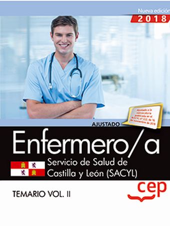 Enfermero/a. Servicio de Salud de Castilla y León (SACYL). Temario Vol.II