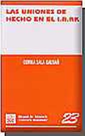 UNIONES DE HECHO EN EL I.R.P.F