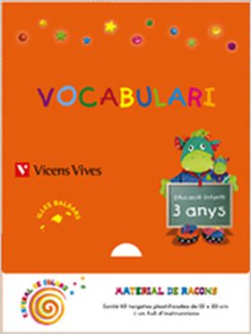 Espiral Colors 3-4 Anys. Vocabulari. Balears
