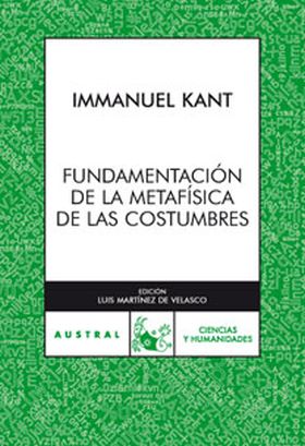 Fundamentación de la metafísica de las costumbres