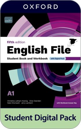 ENGLISH FILE A1 STUDENT AND WORKBOOK WITH KEY FIFTH EDITION 5A.ED