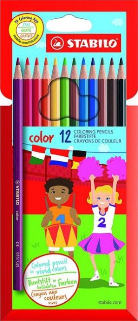 12 PINTURAS STABILO MADERA