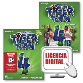 Tiger 4 Digital Course Online Pupil's Book + Activity Book B