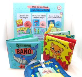 MIS PRIMEROS CUENTOS DE BEBE - TRES CUENTOS INTERACTIVOS PARA LOS MAS PEQUEÑOS