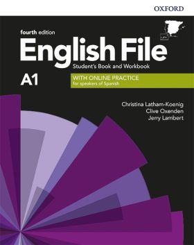 ENGLISH FILE A1 BEGINNER SB+WB W/KEY PK 4ED