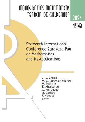 Sixteenth International Conference Zaragoza-Pau on Mathematics and its Applicati