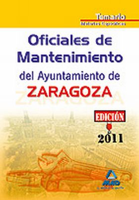 OFICIALES DE MANTENIMIENTO. AYUNTAMIENTO DE ZARAGO
