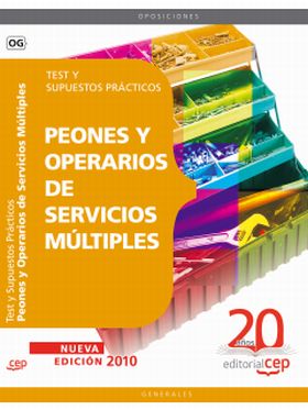 PEONES Y OPERARIOS DE SERVICIOS MULTIPLES. TEST Y 