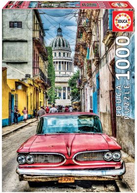 PUZZLE 1000 COCHE EN LA HABANA FSC( EDUCA