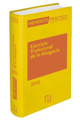 MEMENTO EJERCICIO PROFESIONAL DE LA ABOGACIA 2022