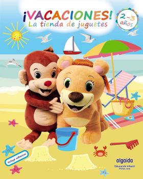 Cuaderno de Vacaciones. La tienda de juguetes 2-3 años